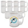 15oz ORCA AAA Ceramic White Sublimation Mug Blanks - 72 Pack Sublimation Swing Design 