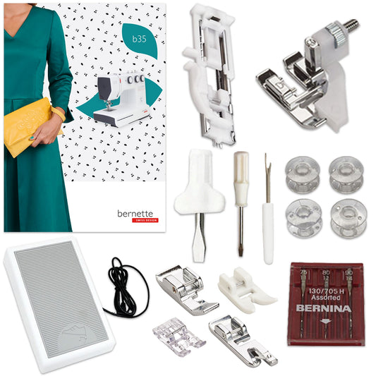 Bernette B35 Sewing Machine Bundle Brother Sewing Bundle Bernette 