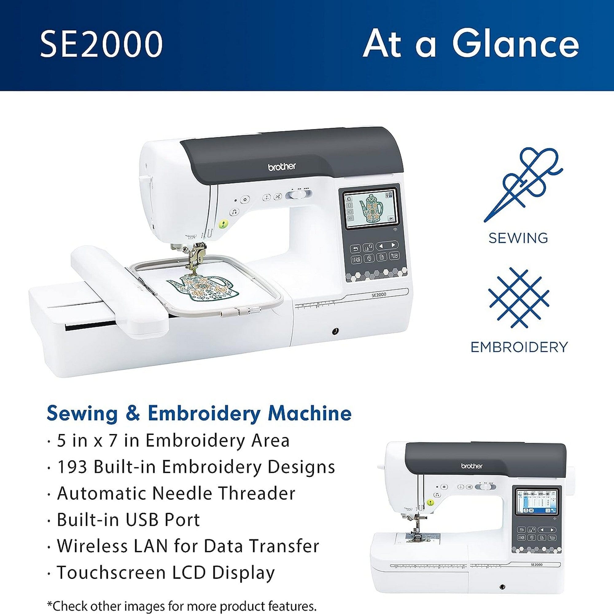 SE2000, HomeSewingEmbroidery