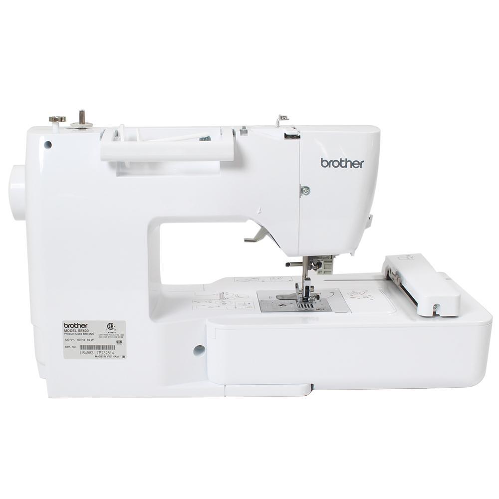 Brother SE600 Sewing & Embroidery Machine New In Box at Rs 40000