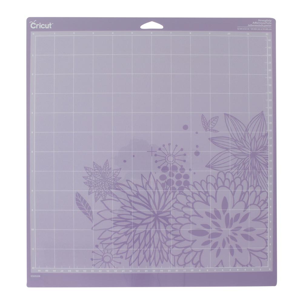 Cricut StrongGrip Cricut Cutting Mat 12in x 12in, Craft Mat for Cricut  Maker & Explore, Use with Heavyweight Materials - Specialty Cardstock,  Matboard & More, Reusable, Clear Protective Film (3 Count) 