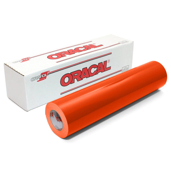 Oracal 651 Glossy 24 x 6 ft Vinyl Rolls Plus Transfer Tape & Designs - 12 Pack