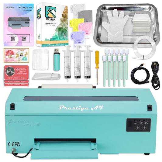 Prestige Direct To Film (DTF) A4 Roll & Sheet Printer w/ Inks, Supplies DTF Bundles Prestige 