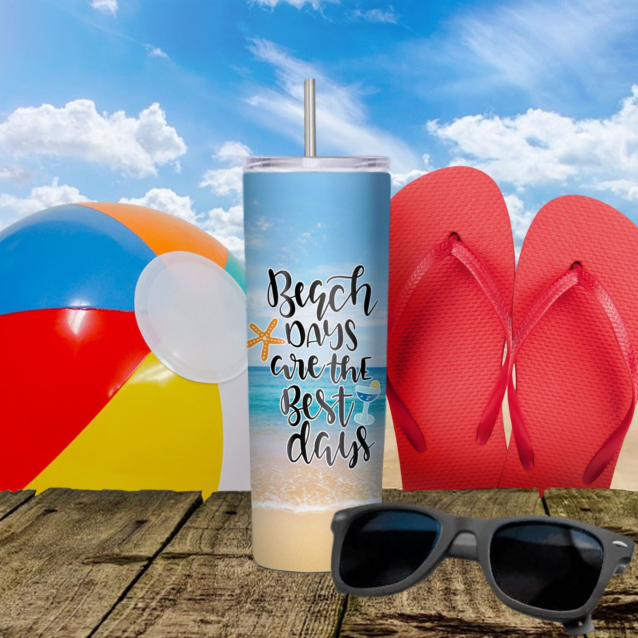 25-Pack Deal! 20 oz. STRAIGHT Sublimation Blank Tumblers [Not Tapered!
