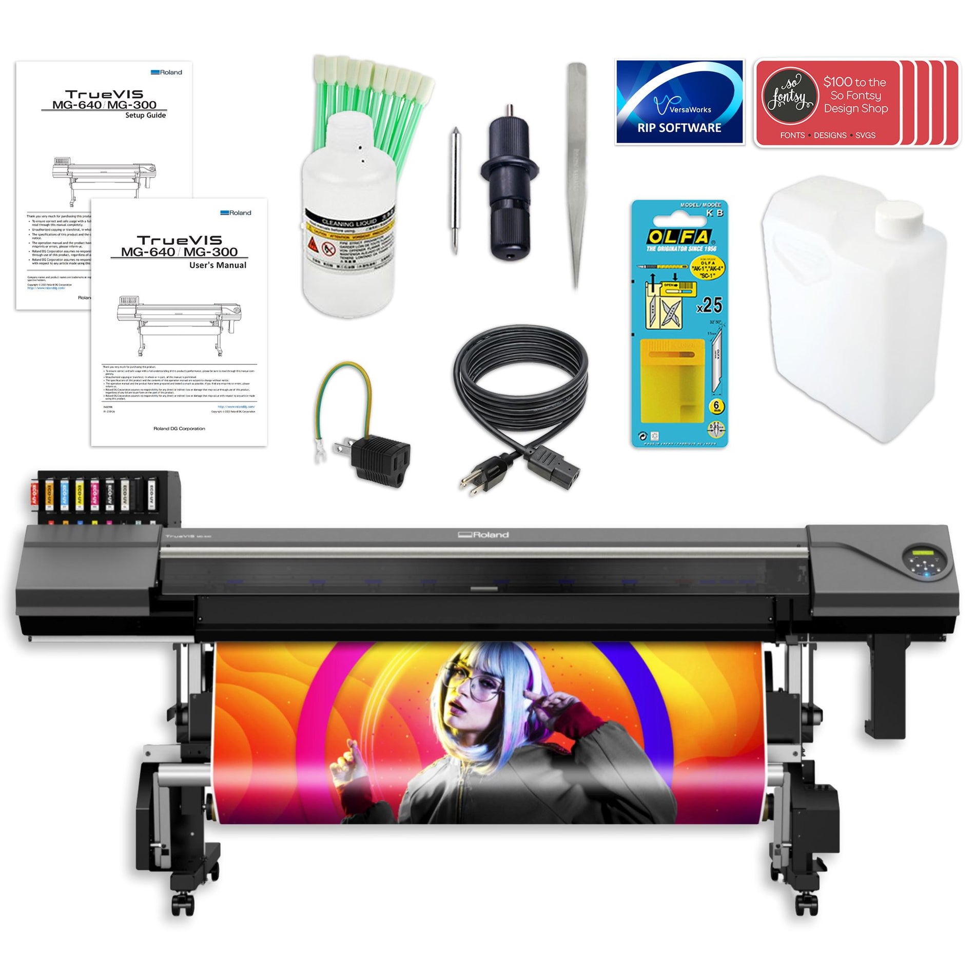 Roland TrueVIS MG-640 UV Printer & Cutter | Swing Design