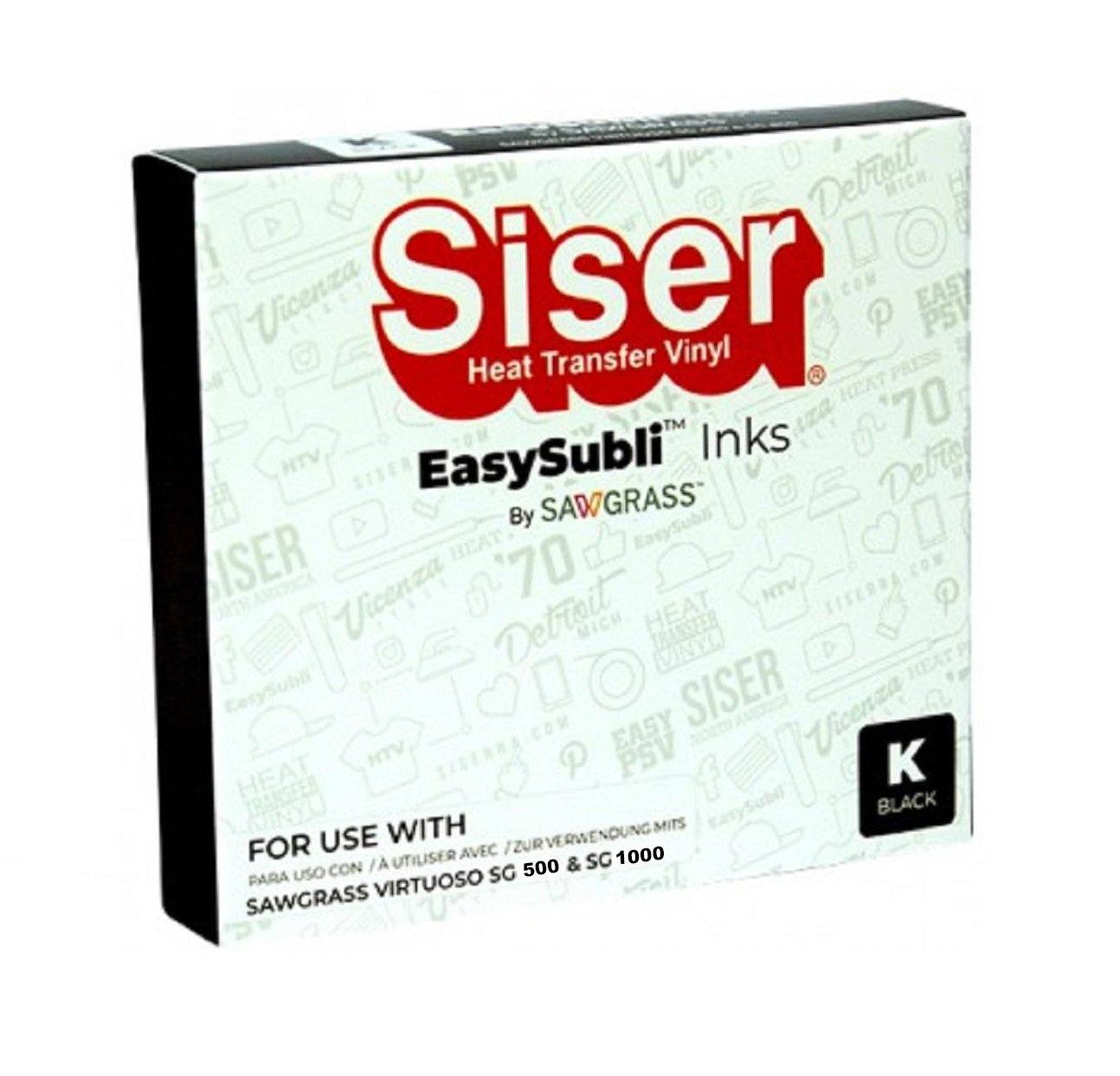 Siser EasySubli UHD ink for Sawgrass SG500 & SG1000