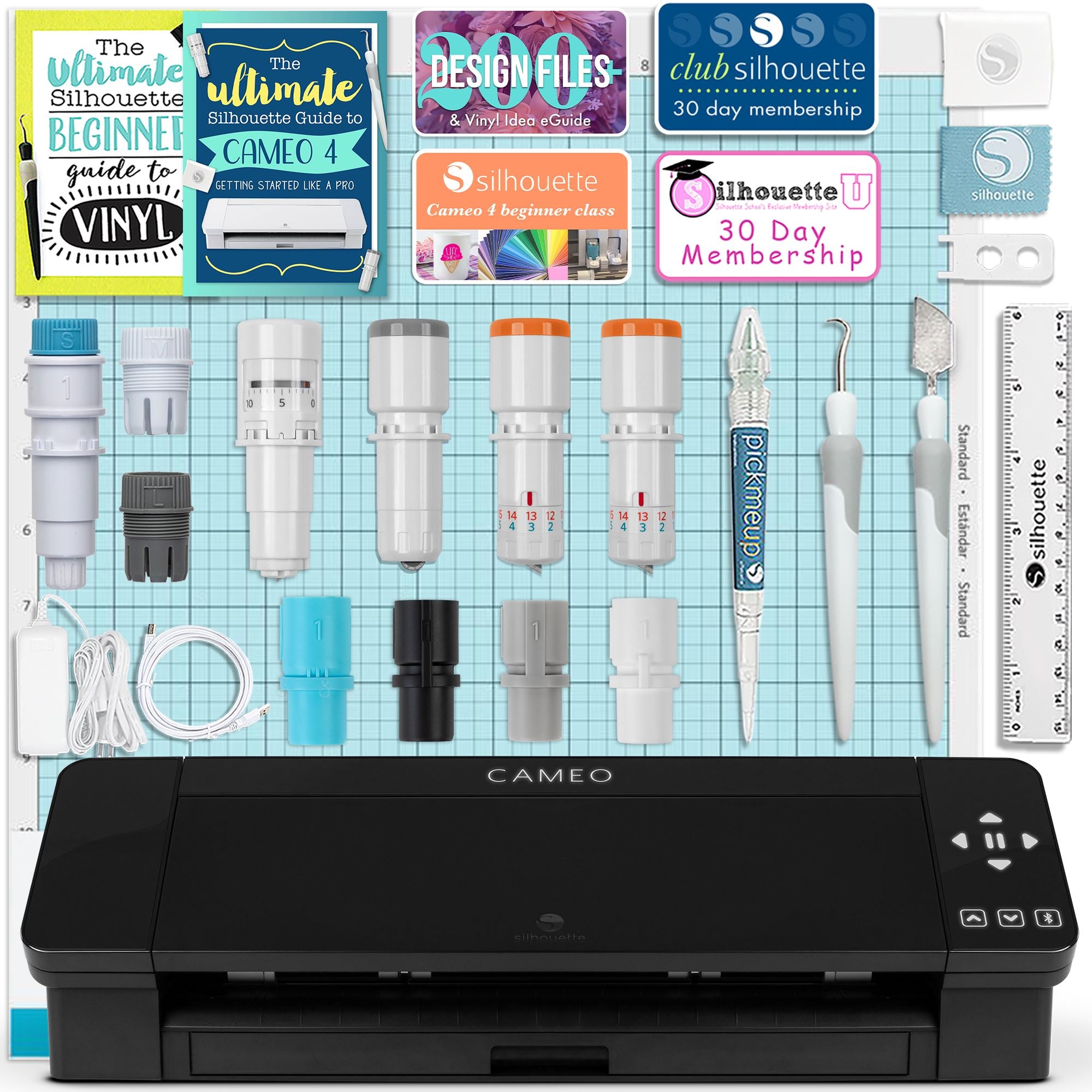Silhouette Cameo 4 Deluxe Siser Easyweed Bundle– Swing Design