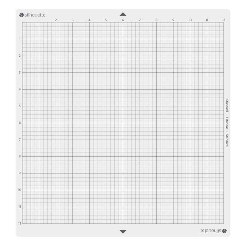  Silhouette Electrostatic Cutting Mat for use with Cameo 5 and Cameo  5 Plus models - 12 x 12 (White) : Arts, Crafts & Sewing