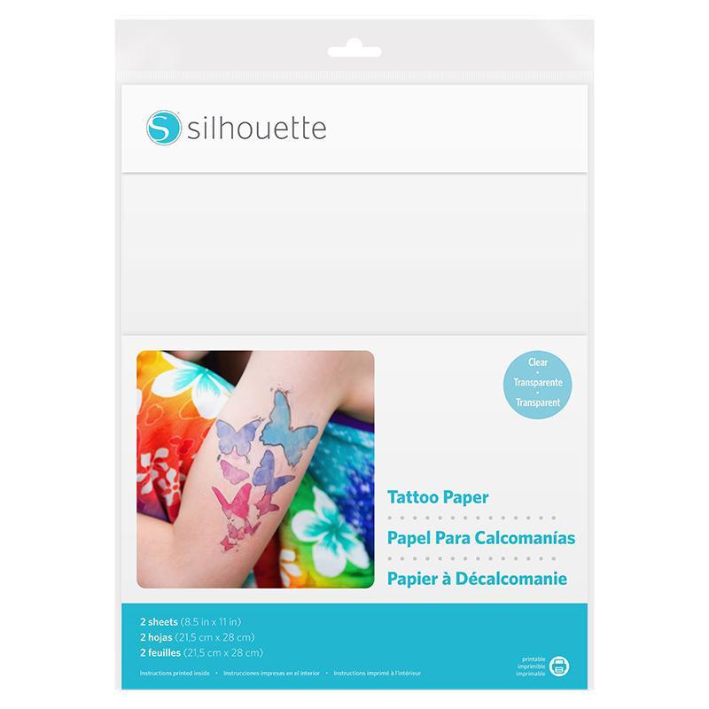 5 Sheets - DIY Printable Tattoo Paper for Inkjet and Laser Printers, DIY  Tattoo