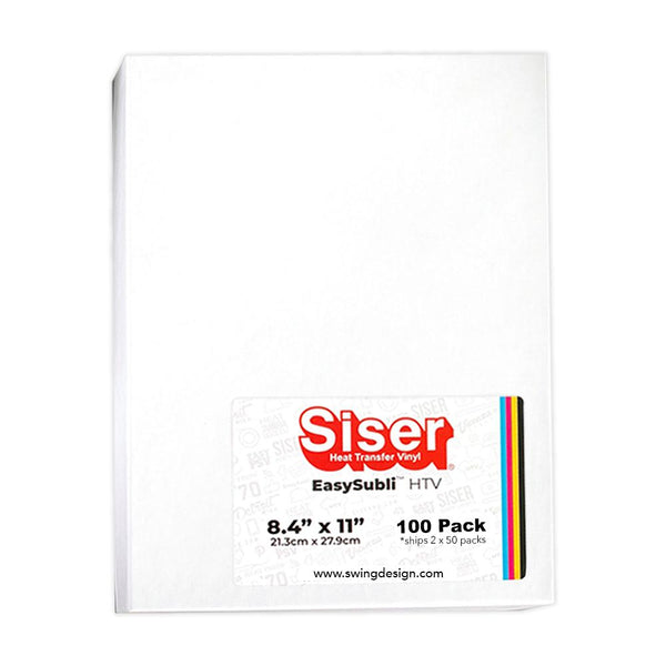 Siser EasySubli Sublimation Heat Transfer Sheets | Swing Design