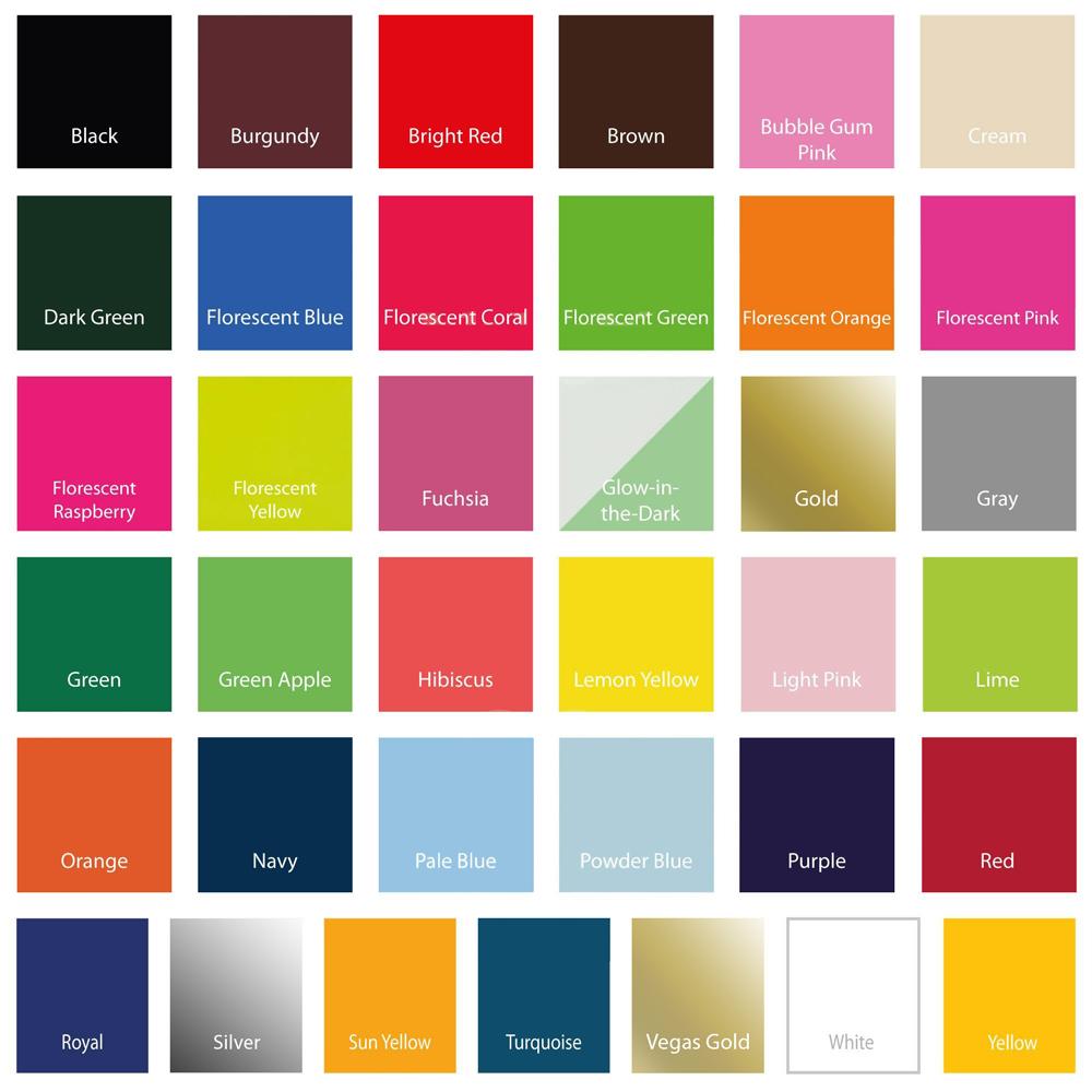 Bold Rainbow - EasyWeed HTV 6-Color Bundle