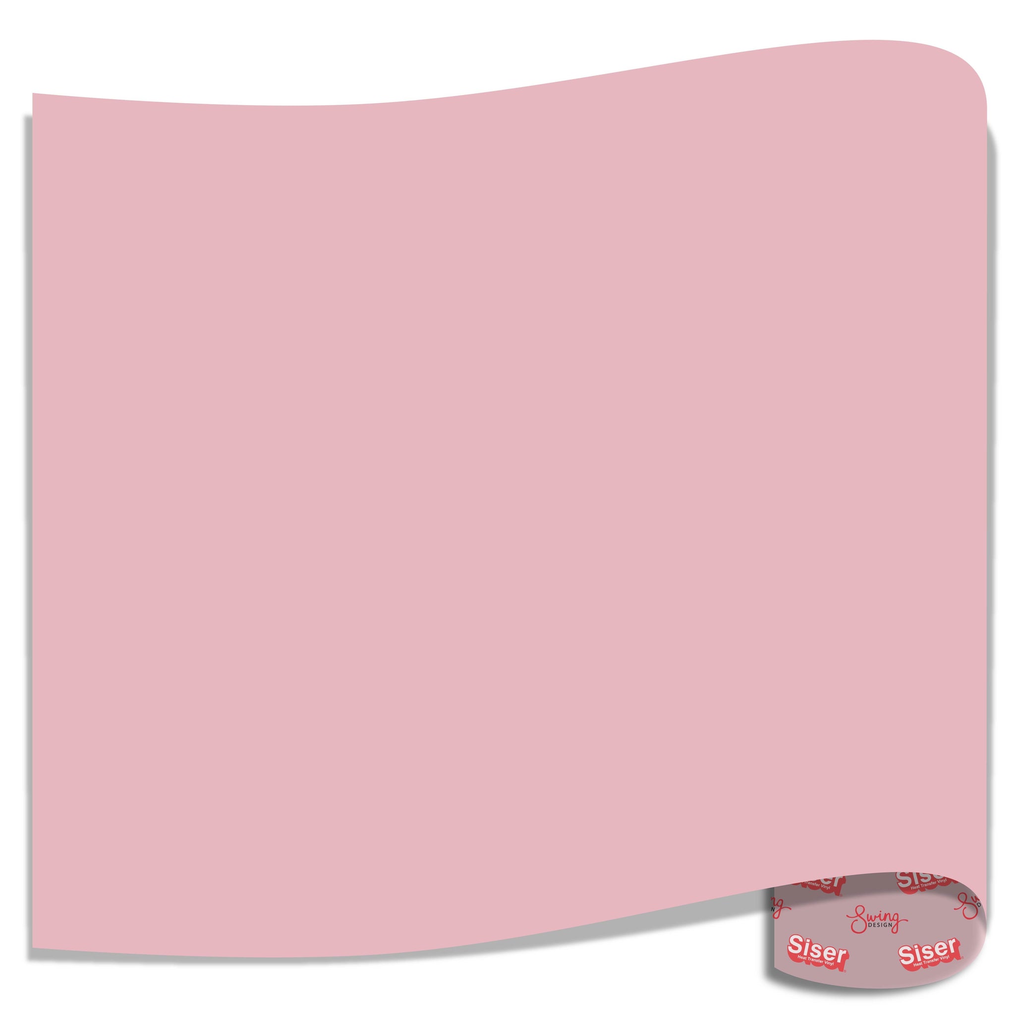 Light Pink Siser StripFlock Pro Heat Transfer Vinyl (HTV)