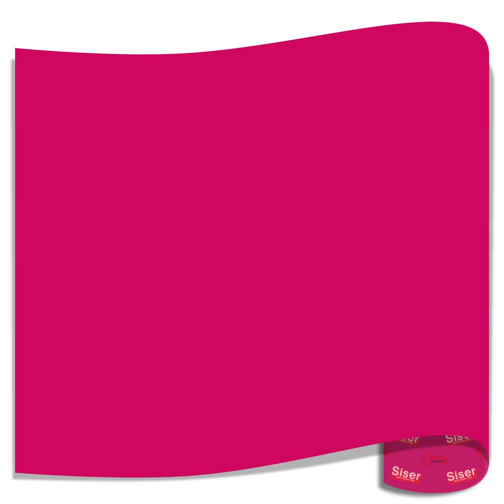 Passion Pink Siser EasyWeed Stretch Heat Transfer Vinyl (HTV)