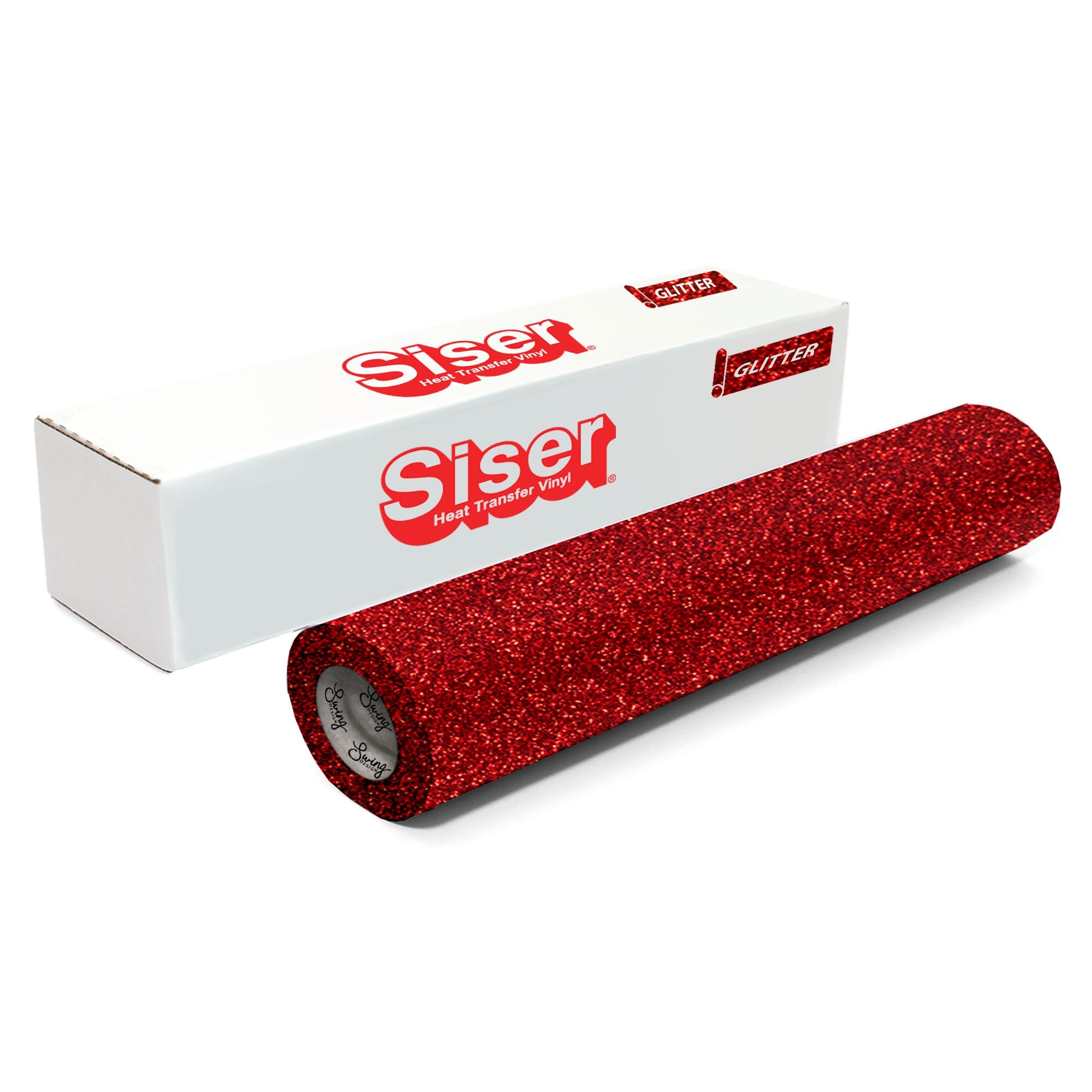 Siser Red Colour Glitter Heat Transfer Vinyl, Packaging Type: Roll