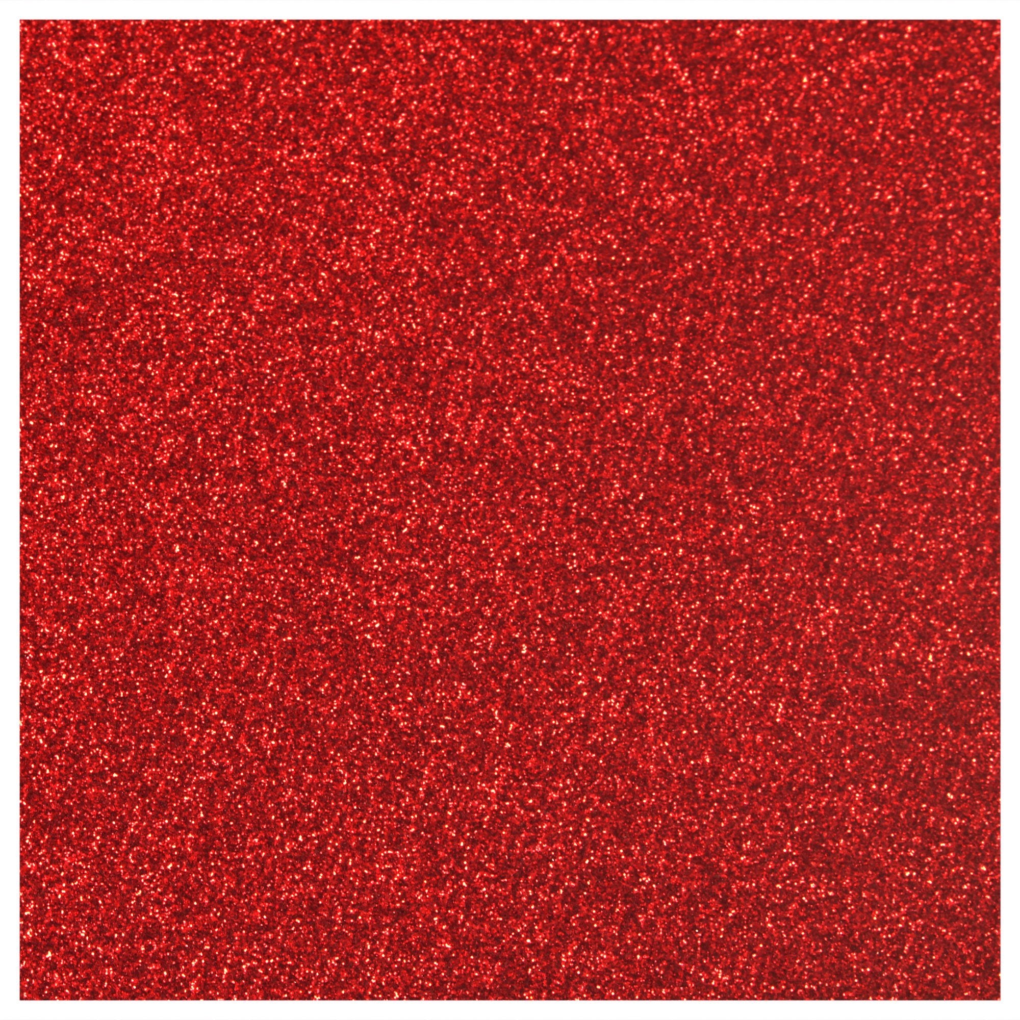 RED GLITTER HEAT TRANSFER VINYL Sheet 12x36 Red Nepal