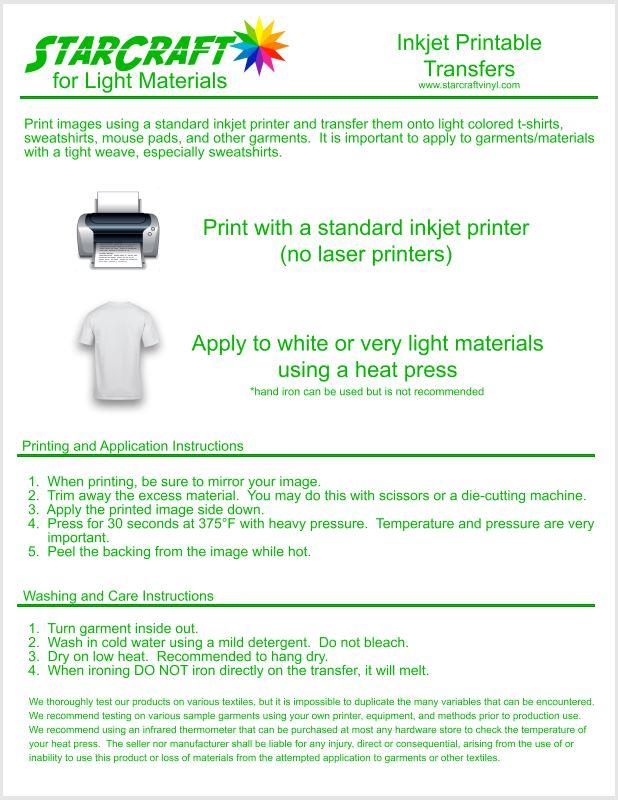 printable iron on transfers