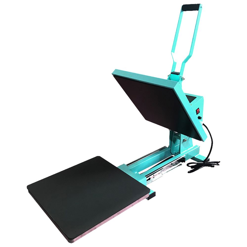 Design your own shirts, bags, and more with a portable heat press