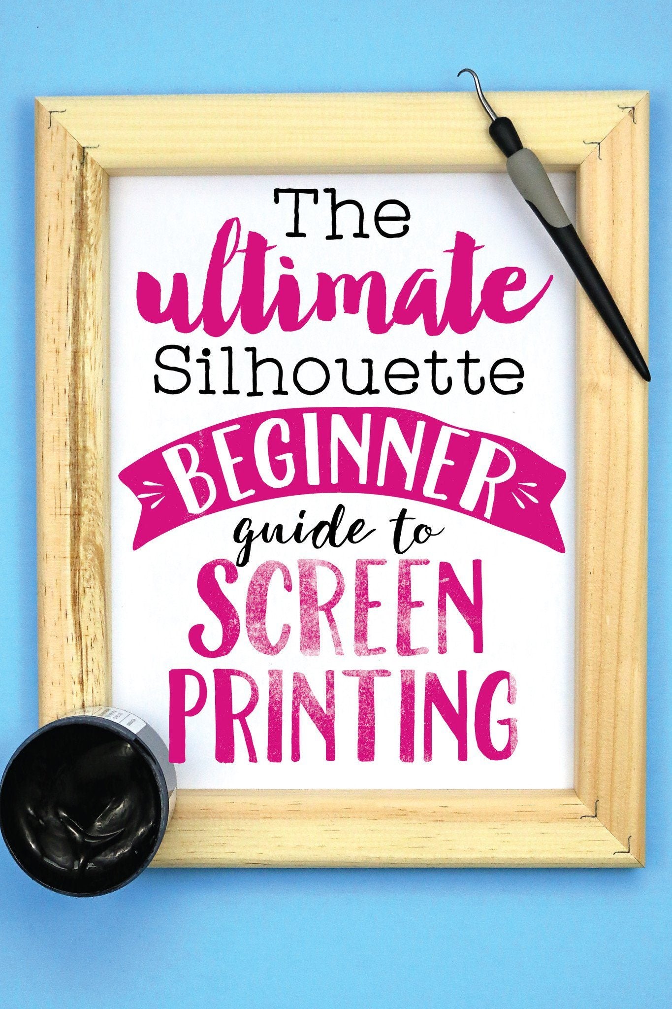 Best Cleaner for Screen Printing Screens - Silhouette School