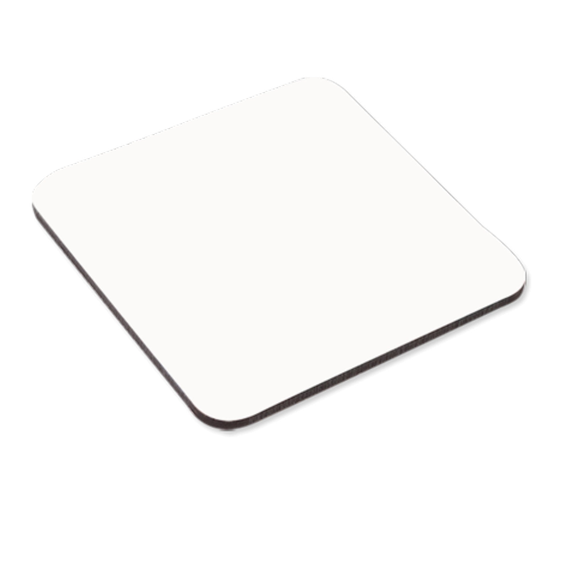 10pcs Sublimation Blank Coasters DIY Customized MDF Square Circle Hardboard  Coaster Insulation Sublimation Cup Pad Slip
