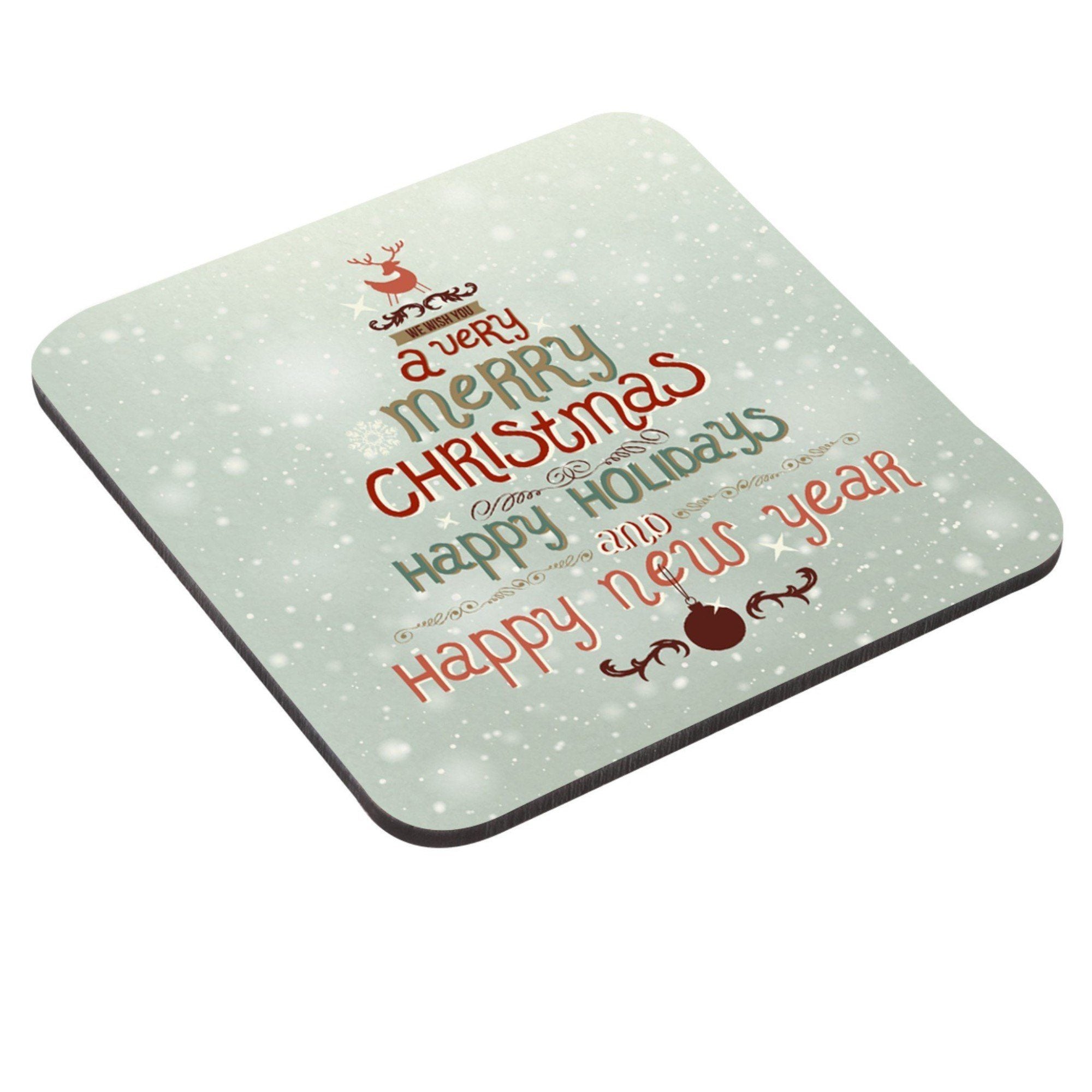 Craft Express 4 Pack Round Sublimation Marble Coasters with Cork Backi
