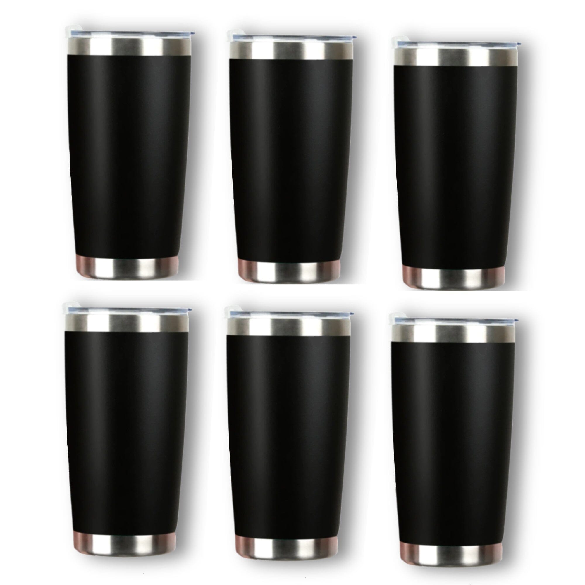 WHITE Sublimation Blank Tumblers; Double Walled Stainless Steel Tumble –  DecoMuse Boutique