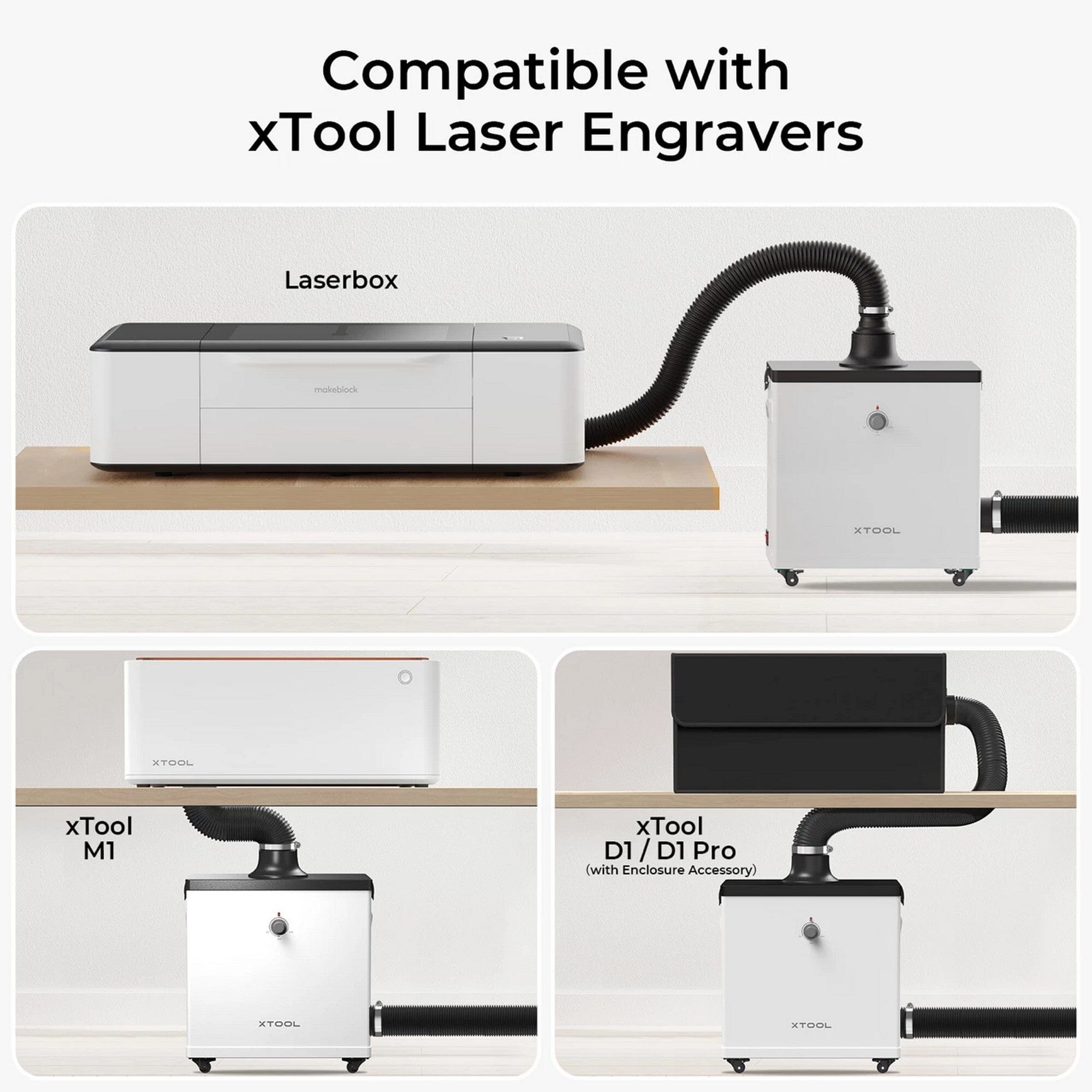 Desktop Air Purifier for xTool F1 – MakerFlo Crafts